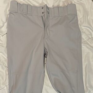 Mizuno Men's Light Gray Baseball Pants
